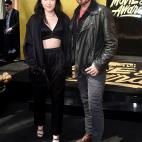 La actriz y cantante Noah Cyrus y el actor Billy Ray Cyrus