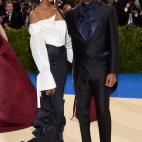 La modelo Jourdan Dunn con Future