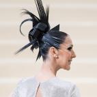 No est&aacute; claro si es su pelo, un tocado, un expositor de cera capilar o una extra&ntilde;a recreaci&oacute;n de lo que llev&oacute; Sarah Jessica Parker hace un par de ediciones. En este caso ni siquiera un photobomb de Jennifer ...