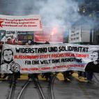 El Primero de Mayo en Basilea (Suiza).