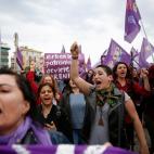 El Primero de Mayo en Estambul (Turqu&iacute;a).