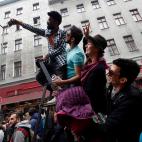 El Primero de Mayo en Berl&iacute;n (Alemania).