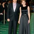 Junto al ministro de Culura Miguel Sebasti&aacute;n en la 21&ordf; edici&oacute;n de los premios Goya.