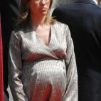 Durante la ceremonia de apertura del Parlamento espa&ntilde;ol.