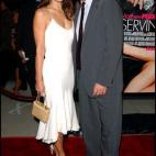 Junto a Matthew Perry en el estreno de Colgado de Sara.