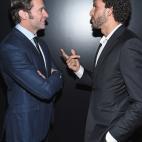 Hugh Jackman y Omar Samra