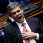 El Senador Lindberg Faria durante la sesión