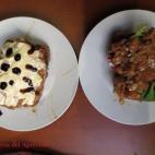 INGREDIENTES Salmón, cebolla, limón, brotes tiernos, pan casero, aceite de oliva virgen extra, salsa de soja, ajo, vinagre de Módena, Jägermeister y mostaza antigua, ajonesa o guacamole. CÓMO PREPARARLO Lava el salmón y trocéalo en cu...