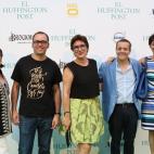 De izquierda a derecha: la abogada Paloma Llaneza; Jorge Todolí, bloguero de 'El Huffington Post', Montserrat Domínguez, Chiqui de la Fuente y Rosalía Lloret.