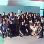 De izquierda a derecha y de arriba abajo: Mila Fernández, Ana Aldea, Arturo Bracero, Álvaro Palazón, Martín Álvarez, Luis Repiso, María de Sancha, David Ramos, Elena Santos, Antonio Ruiz, Rodrigo Carretero, Laura Suárez, Margarita Lázaro...