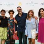 Montserrat Domínguez, Ana R. Cañil, Guillermo Rodríguez, Pilar Portero y Almudena Martín