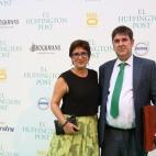 Montserrat Domínguez y Ricardo de Querol, director de 'Cinco Días'