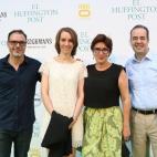 Guillermo Rodríguez; Elena Novikova, Editora Ejecutiva de Russia Beyond The Headlines; Montserrat Domínguez y Víctor Arbaizar, director de proyectos digitales de Prisa Noticias