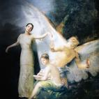 A partir de La Verdad, el Tiempo y la Historia, ca 1800. Francisco de Goya. Museo Nacional de Estocolmo. Vestido de Teresa Helbig.