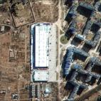 La situaci&oacute;n en Chernihiv, captada por el sat&eacute;lite Maxar Technologies.