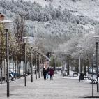 La geograf&iacute;a navarra se pinta de blanco con Ciril