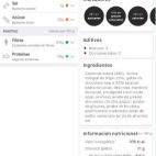 Suspenso en las dos aplicaciones. El problema est&aacute; en los az&uacute;cares, grasas saturadas, aditivos y alto valor energ&eacute;tico.