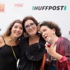 Pilar Portero y Ana Ca&ntilde;il con Montserrat Dom&iacute;nguez.