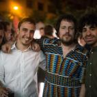 &Aacute;lvaro Palaz&oacute;n, Pablo Machuca, Jorge Ber&aacute;stegui y Carlos Pina, de El HuffPost.