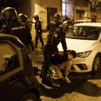 La Polic&iacute;a reduce a un fan marroqu&iacute; en Granada