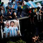 Los hinchas han recordado a Diego Maradona