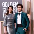 Naomi Scott y Adam Scott