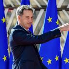 El primer ministro belga, Alexander de Croo, en una reciente encuentro de l&iacute;deres europeos, en Bruselas.