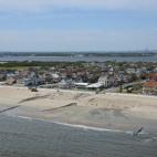 Rockaway Beach, en Queens, tiene casi tres kilómetros de costa y es la playa más extensa de Estados Unidos. Es el lugar ideal para pasar un día de verano. FOTO: New York District, U.S. Army Corps of Engineers (Flickr)