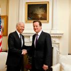 Con el ex primer ministro de Reino Unido, David Cameron (2013)