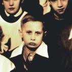 Una imagen en el colegio en San Petersburgo en 1960.