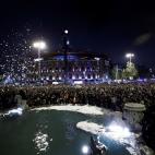 Jabón al agua y al aire en Barcelona