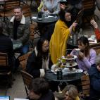 Terrazas a tope en Covent Garden, Londres