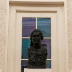 El busto de Rosa Parks, activista por los derechos civiles.