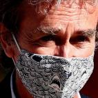 La luci&oacute; en el homenaje de Estado por los fallecidos por el coronavirus.