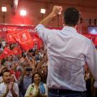 Pedro Sánchez abre la campaña electoral en Sevilla
