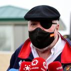 El excomisario Villarejo, nada más salir de la cárcel de Estremera