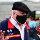 El excomisario Villarejo, nada más salir de la cárcel de Estremera