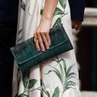 Clutch verde de piel: desconocido
