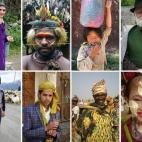 Como profesional de la fotografía, Podell ha retratado a las gentes con quienes se encontraba, como estas de Azerbayán, Nueva Guinea, Timor Oriental, Georgia, Yemen, Ghana y Myanmar.