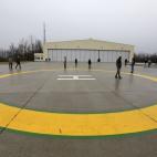 El helipuerto privado de Yanukovich