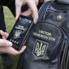 Una bolsa de golf de Yanukovich
