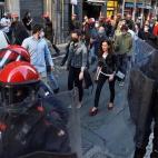 Enfrentamientos en Bilbao por un mitin de Vox sobre inmigración