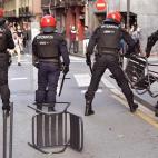 Enfrentamientos en Bilbao por un mitin de Vox sobre inmigración