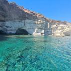 2. Kleftiko Beach Milos, Islas Cícladas (GRECIA)