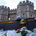 Tributo en el castillo de Windsor.