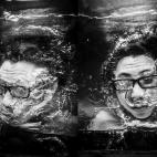 Hanoi, Vietnam, 2013. La serie 'Expressions' es una metáfora: La gente puede ver mucho sobre las sensaciones y expresiones de las caras en un entorno especial, el agua.