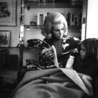 Joan Rivers con Melissa en su casa, noviembre de 1970. (I.C. Rapoport/Getty Images)