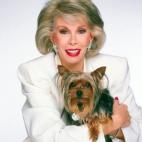 Joan Rivers posa en 1985 en Los Angeles, California. (Harry Langdon/Getty Images)