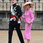 Felipe y Letizia entrando en la Abadía de Westminster