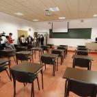 Aula como a la que asistirá la princesa Leonor en la Academia General Militar en Zaragoza